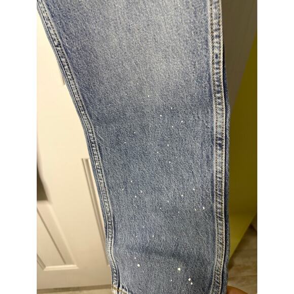 Anine Bing Vin Paint Splatter Jeans Size 25 - Picture 7 of 11